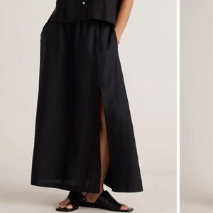 Quine linen skirt